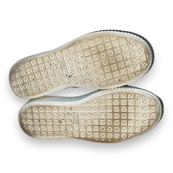 Puma Suede Platform Strap Olive Night Marshmallow 364586-01 Women's 7 - Picture 7 of 11